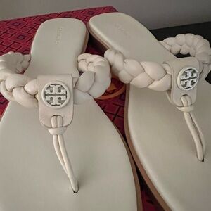 Tory Burch Leather Thong Sandle